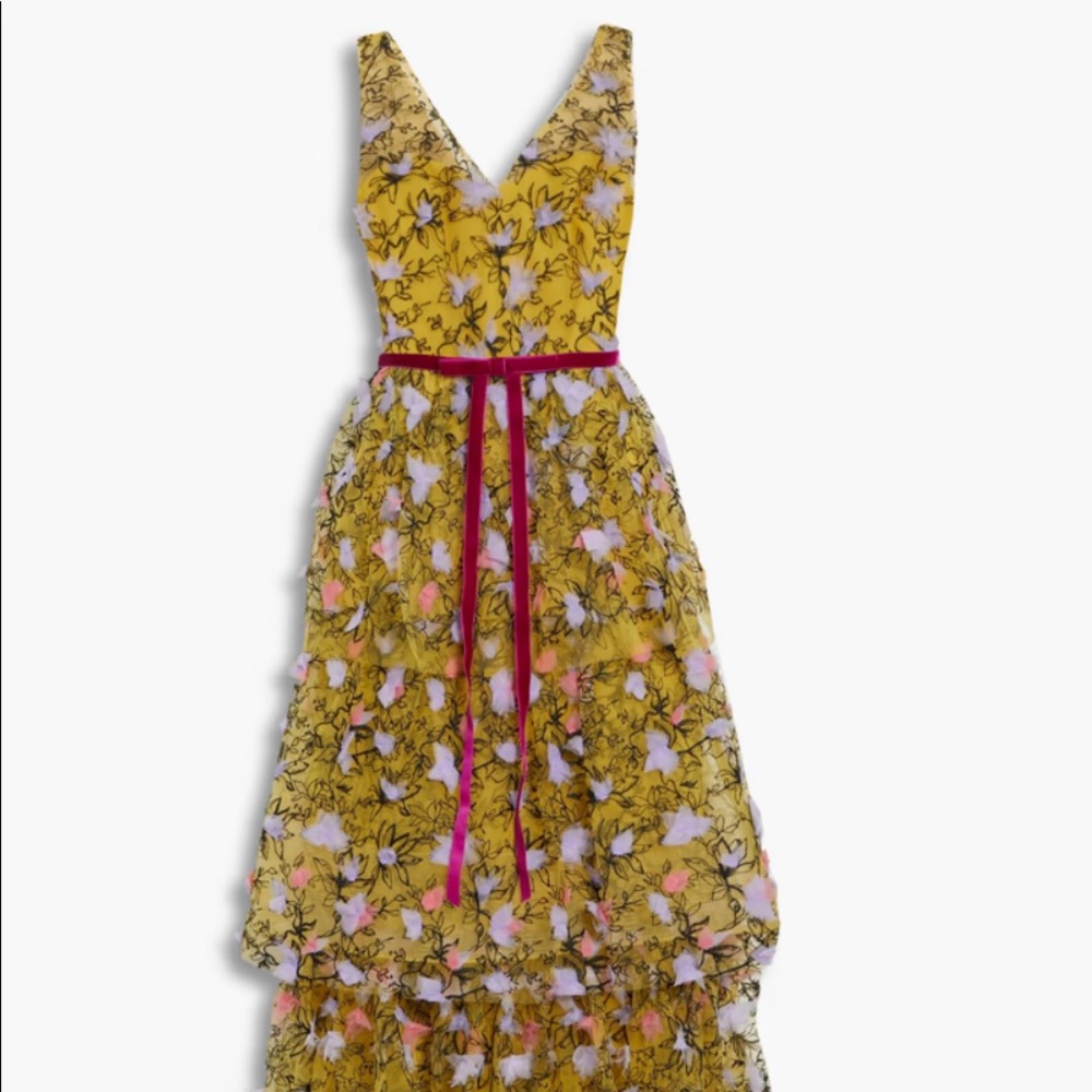Perfect for fall or spring wedding season mustard/ burgundy/ fuchsia velvet bow - Picture 4 of 5